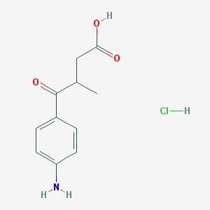 Buy Aminophenyl Methyl Oxobutanoic Acid Hydrochloride From