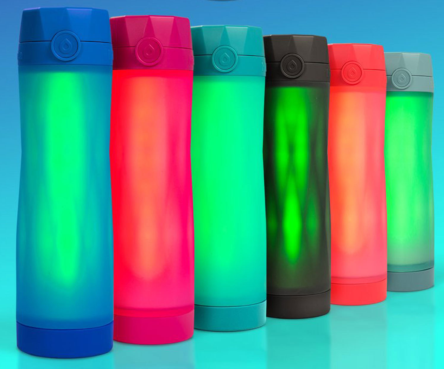 This Water Bottle Glows to Remind You to Drink More Water - ECHEMI