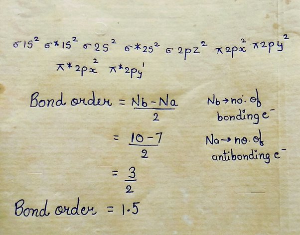 what-is-a-bond-order-of-f2-echemi