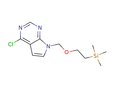 Buy 4 Chloro 7 2 Trimethylsilyl Ethoxy Methyl 7H Pyrrolo 2 3 D