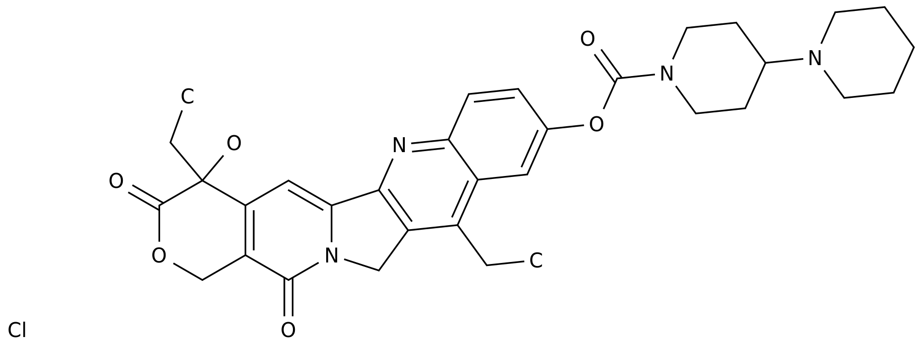 Irinotecan hydrochloride CAS 100286-90-6