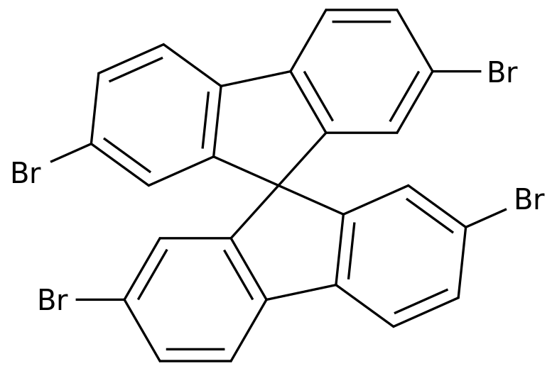 Good quality 2,2',7,7'-Tetrabromo-9,9'-spirobifluorene,cas no.128055-74-3 KINDCHEM