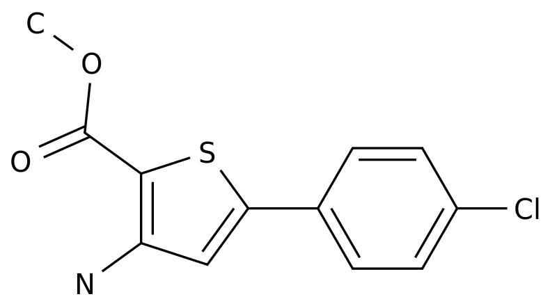 methyl 3-amino-5-(4-chlorophenyl)thiophene-2-carboxylate