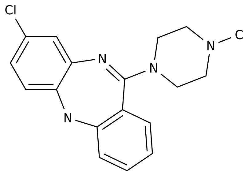 Clozapine powder