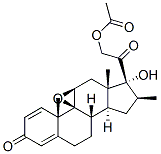 9,11β-Epoxy-17-hydroxy-16β-methyl-3,20-dioxo-9β-pregna-1,4-diene-21-ylAcetate
