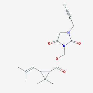 [2,4-Dioxo-(2-propyn-1-yl)imidazolidin-3-yl]methyl(1R)-cis-chrysanthemate;[2,4- Dioxo-(2-propyn-1-yl)imidazolidin-3-yl] methyl(1R)-trans-chrysanthemate (Imiprothrin)