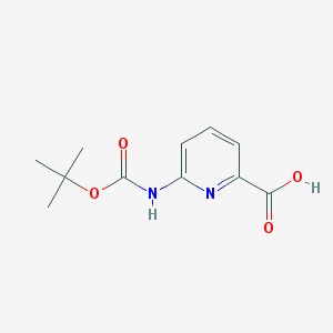 6-TERT-BUTOXYCARBONYLAMINO-PYRIDINE-2-CARBOXYLIC ACID CAS NO 258497-21-1