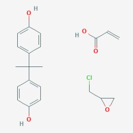 4,4'-Isopropylidenediphenol, oligomeric reaction products with 1-chloro-2,3-epoxypropane, esters with acrylic acid
