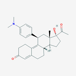 Buy (8S,11R,13S,14S,17R)-17-acetyl-11-[4-(dimethylamino)phenyl]-17