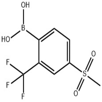 [4-methylsulfonyl-2-(trifluoromethyl)phenyl]boronic acid