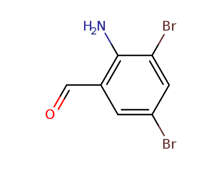 2-Amino-3,5- dibromobenzaldehyde