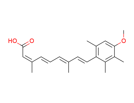 (2Z,4E,6E,8E)-9-(4-methoxy-2,3,6-trimethylphenyl)-3,7-dimethylnona-2,4,6,8-tetraenoic acid