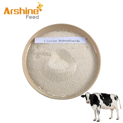 L-Lysine hydrochloride 99.2% White or brown powder, odorless or micro distinctive smell.  Arshine