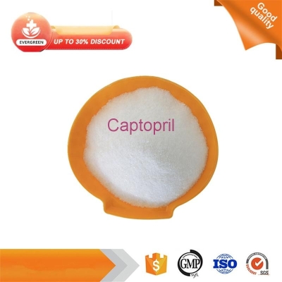Captopril 99% White Powder Best Selling cas 62571-86-2 pure Captopril