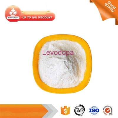 Levodopa 99% raw powder CAS 59-92-7 bulk Levodopa