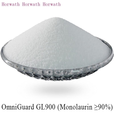 Monolaurin, GML, Glycerol monolaurate 90% White Powder GL900 OmniGuard