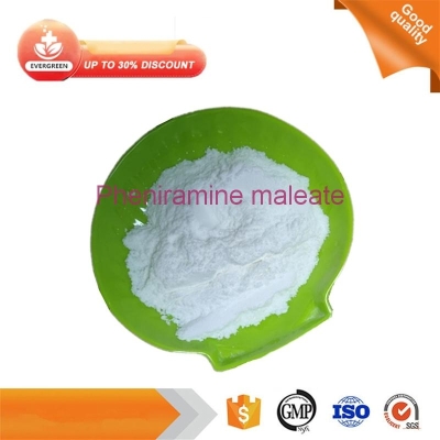 Pheniramine maleate powder Best price 99% White Powder cas 132-20-7 cas 132-20-7 Evergreen EGC-Pheniramine maleate