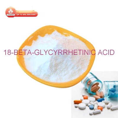 18-BETA-GLYCYRRHETINIC ACID 99% Purity CAS 471-53-4 18β-Glycyrrhetinic Acid powder