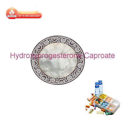 Hydroxyprogesterone Caproate Raw Materials CAS 630-56-8 Hydroxyprogesterone Caproate powder