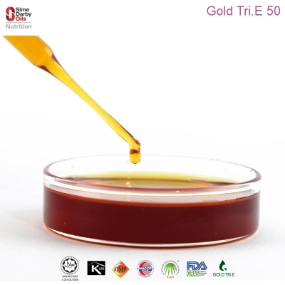 Vitamin E 50% Oil Certified RSPO Palm Tocotrienol for Supplement Amber Liquid Gold Tri.E