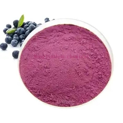 Blueberry extract 25% powder CAS 84082-34-8 SAMPLE AVAILABLE 99%  dark violet powder