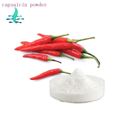 Capsicum Extract 98% Capsaicin Powder CAS 404-86-4 98% white powder  LanShan