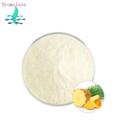 Supply High Quality Bromelain Enzyme Powder 100-3000GDU/g  White powder  LanShan
