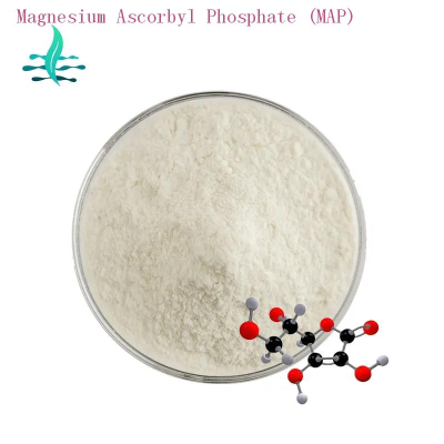 Skin Whitening Magnesium Ascorbyl Phosphate Powder Vc Magnesium Phosphate MAP powder 99% White powder  LanShan