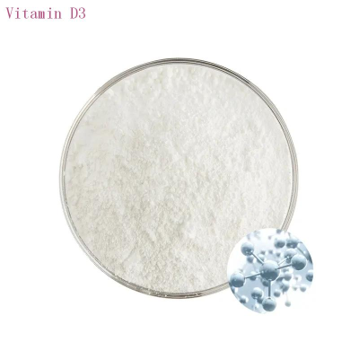 Supply food grade  Vitamin powder vitamin D3 powder 100000 iu/g 99% White Powder  LanShan