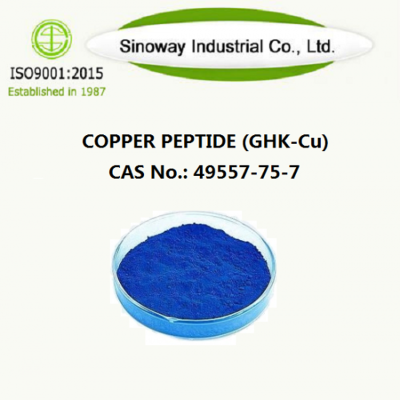 High quality 98% up Copper Peptide GHK-Cu powder CAS 49557-75-7