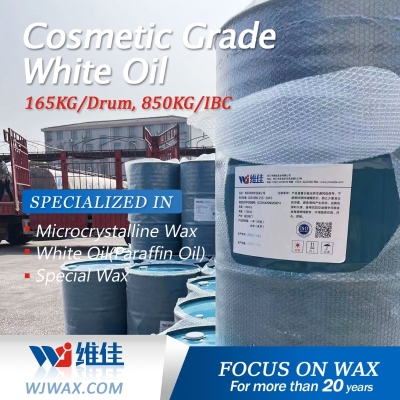 Cosmetic Grade White Oil- Mineral Paraffin Oil 100% transparent 10,15,26,36,50,70 WEIJIA