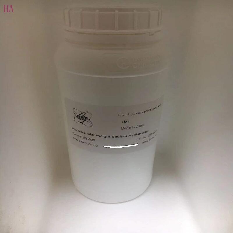 wholesale Low Molecular Weight Sodium Hyaluronate, Cosmetic Grade, 100kda ~ 500kda