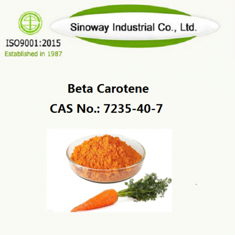 Buy Beta Carotene Food Grade from Sinoway Industrial Co., Ltd. ECHEMI