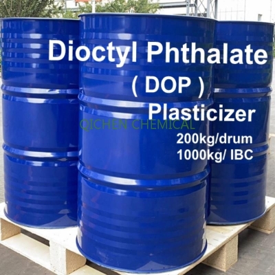 DOP, Dioctyl phthalate (bis-2ethylhexyl) phthalate ,DEHP 99.5% colorless transparent liquid QC-DOP08 QICHEN