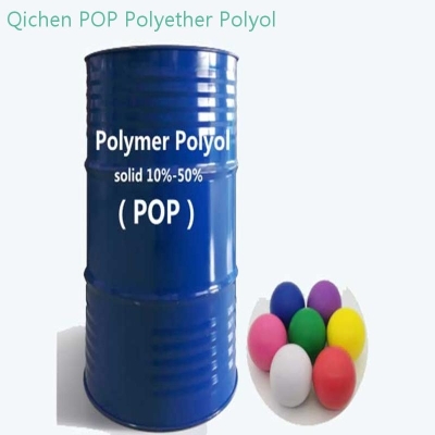 Hot Selling Polymer Polyol  Pop 10% 15% 25% 45% 50% 99% white and viscous liquid CAS:9082-00-2 Qichen