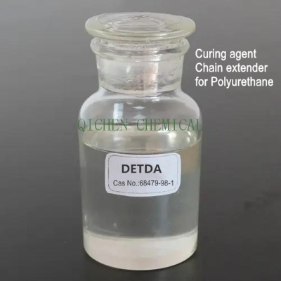 DETDA curin agent,Diethyl Toluene Diamine,polyurea curing agent ,Ethacure 100 98% Light yellow transparent liquid E-100 QICHEN