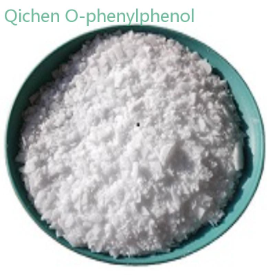 Factory Wholesale Price Chemicals Powder Supply O-Phenylphenol 2-Phenylphenol 99.89% White Crystal Flakes. Slightly phenolic odor.  Qichen