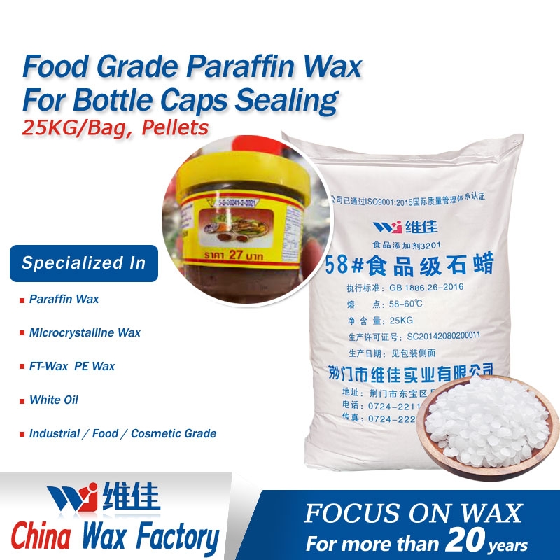 Food Grade Paraffin Wax Bulk Wholesale from China Factory