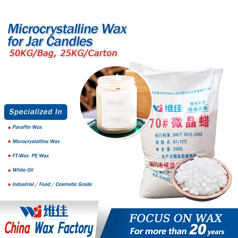 Microcrystalline Wax For Jar/Cup Candles