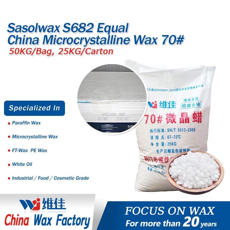 Sasolwax S682 Equal China Microcrystalline Wax 70#