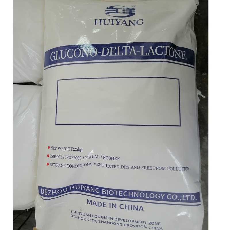 Food Grade GDL Glucono Delta Lactone Crystalline For Hydrating Products
