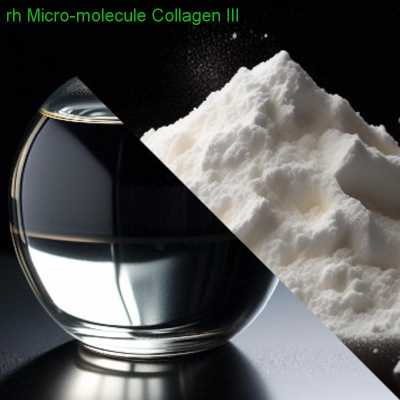 Recombinant Human Micro-molecule Collagen 9007-34-5 Type 3 cosmetic skin repair anti-aging