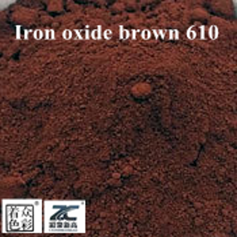 iron oxide brown   610    660     686