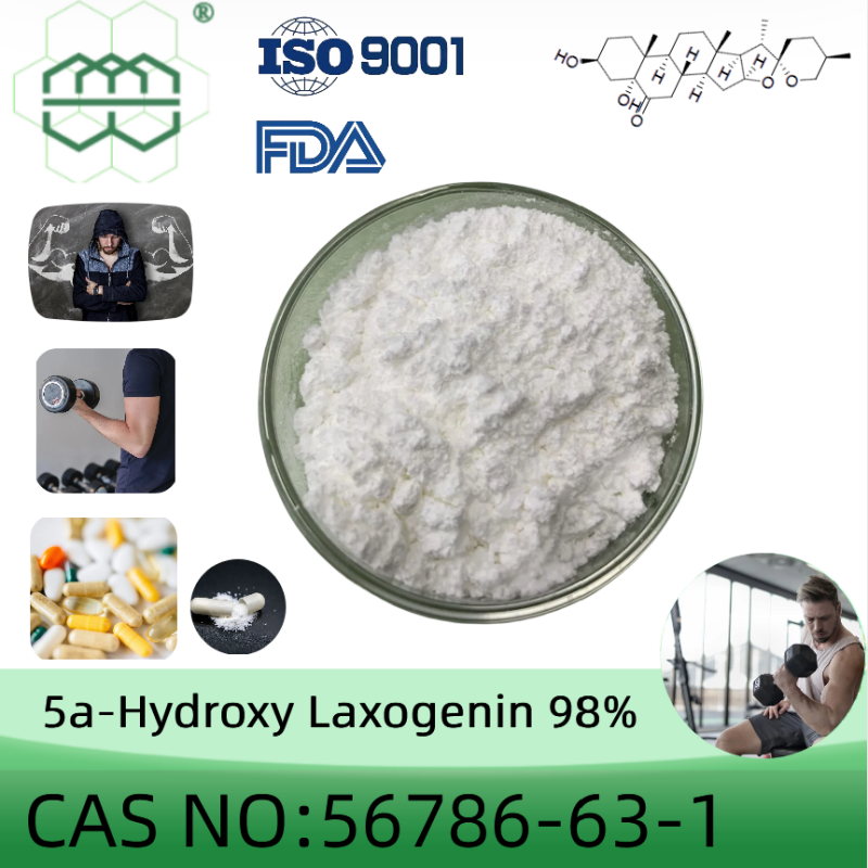 5a-Hydroxy Laxogenin  powder manufacturer CAS No.: 56786-63-1 98%  purity min. for supplement ingredients