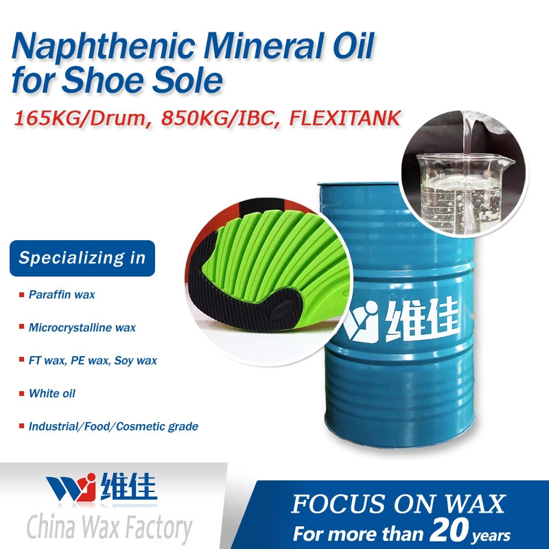 Rubber Plasticizer Naphthenic Mineral Oil for Shoe Sole