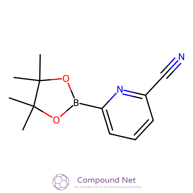 952402-79-8  6-(4,4,5,5-tetramethyl-1,3,2-dioxaborolan-2-yl)pyridine-2-carbonitrile