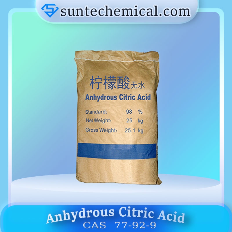 Adequate Stock Citric Acid Anhydrous CAS 77-92-9 CAA Food Grade