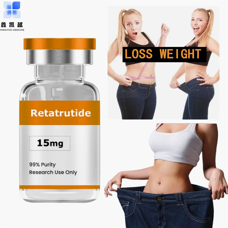 buy China Wholesale High Quality Weight Loss Retatrutide Peptide Vials 5mg 10mg CAS 2381089-83-2 Safe Delivery and Fast