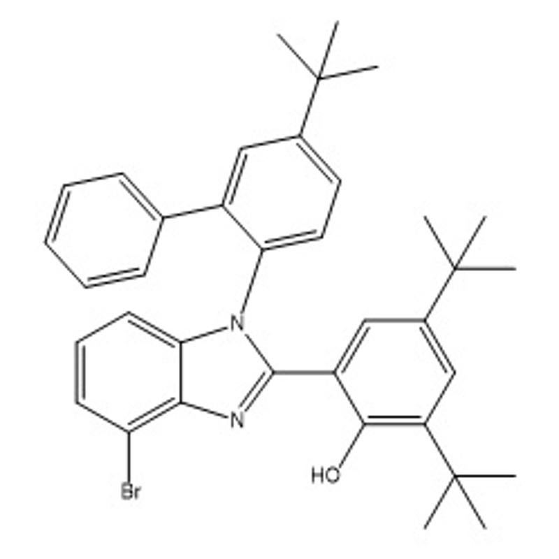 2-(4-bromo-1-(5-(tert-butyl)-[1,1'-biphenyl]-2-yl)-1H-benzo[d]imidazol-2-yl)-4,6-di-tert-butylphenol / 2361613-60-5