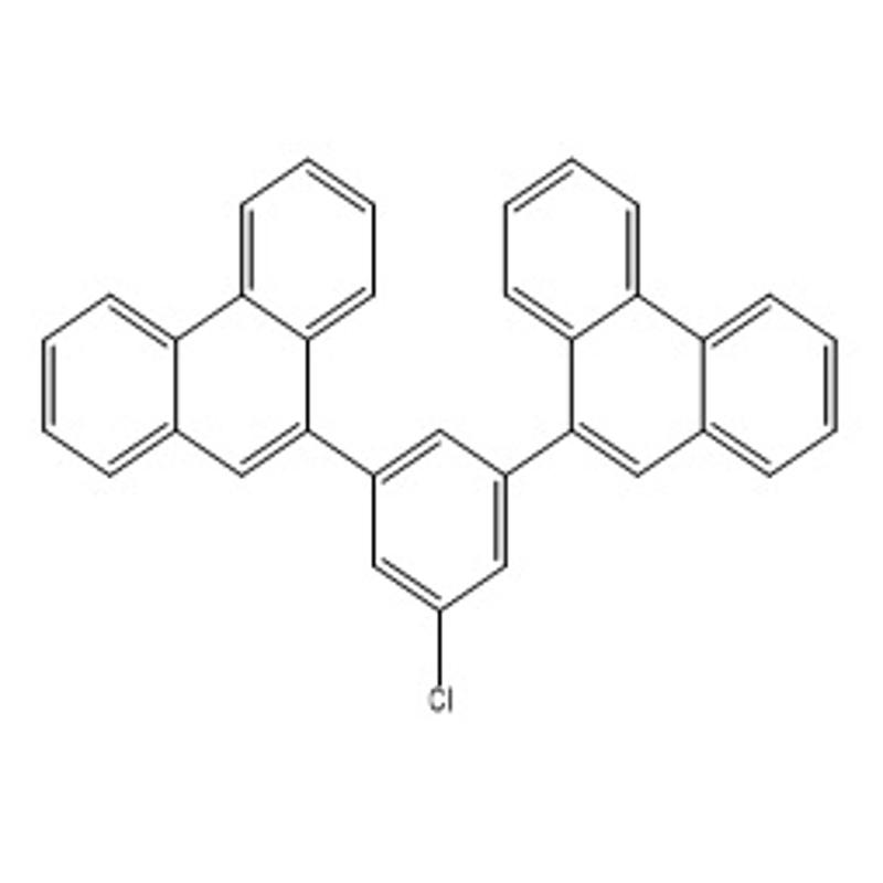 9-[3-Chloro-5-(phenanthren-9-yl)phenyl]phenanthrene / 1369431-34-4